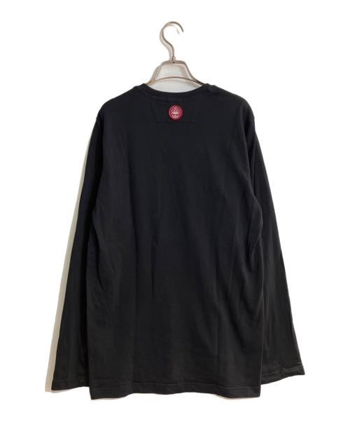 adidas（アディダス）adidas (アディダス) C.P COMPANY (シーピーカンパニー) SPZL POCKET LONG SLEEVE TOP ブラック サイズ:XLの古着・服飾アイテム