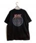 eYe COMME des GARCONS JUNYAWATANABE MAN (アイ コム デ ギャルソン ジュンヤ ワタナベ マン) 綿度詰め天竺 製品プリントAC/DC Tシャツ ブラック サイズ:M：20000円