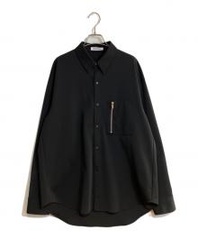 ATTACHMENT（アタッチメント）の古着「Zip Shirts/ジップシャツ」｜ブラック