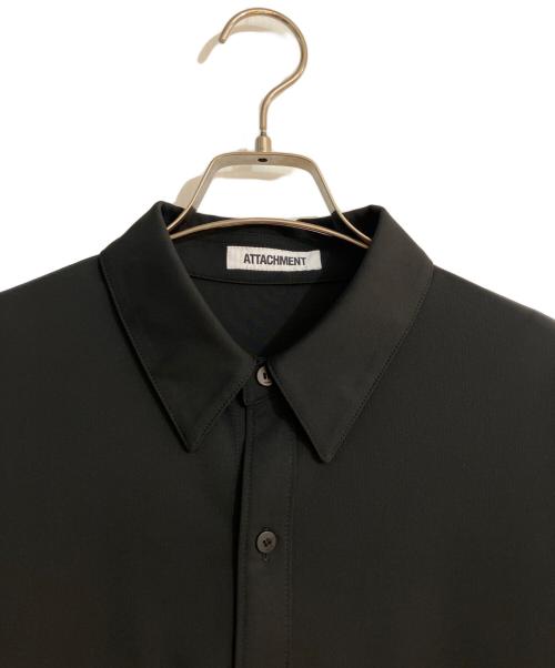 ATTACHMENT（アタッチメント）ATTACHMENT (アタッチメント) Zip Shirts/ジップシャツ ブラック サイズ:2の古着・服飾アイテム