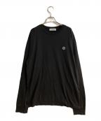 STONE ISLANDストーンアイランド）の古着「60/2 COTTON JERSEY Tシャツ」｜ブラック