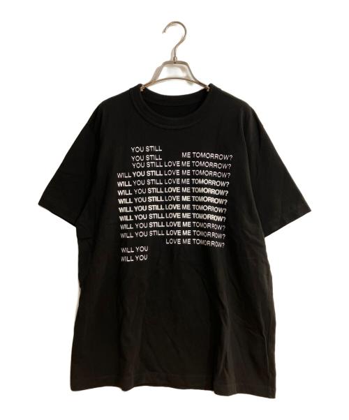 sacai（サカイ）sacai (サカイ) プリントTシャツ ブラック サイズ:4の古着・服飾アイテム