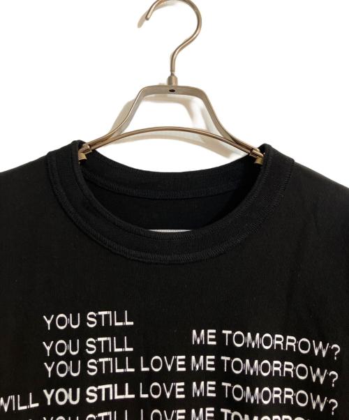 sacai（サカイ）sacai (サカイ) プリントTシャツ ブラック サイズ:4の古着・服飾アイテム