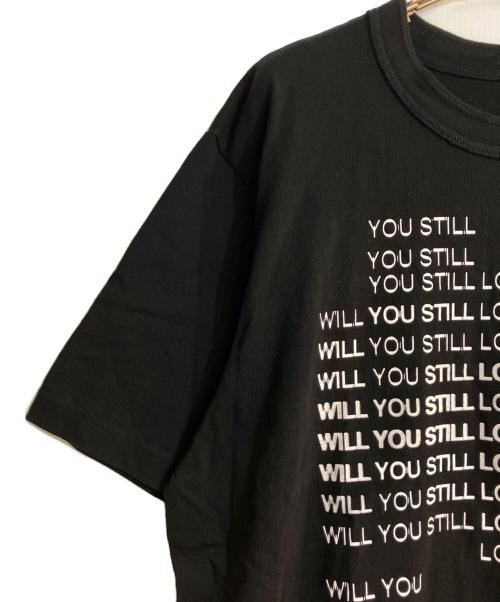 sacai（サカイ）sacai (サカイ) プリントTシャツ ブラック サイズ:4の古着・服飾アイテム