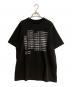 sacai（サカイ）の古着「プリントTシャツ」｜ブラック