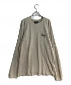 stussyステューシー）の古着「Raglan Thermal Basic Stock 