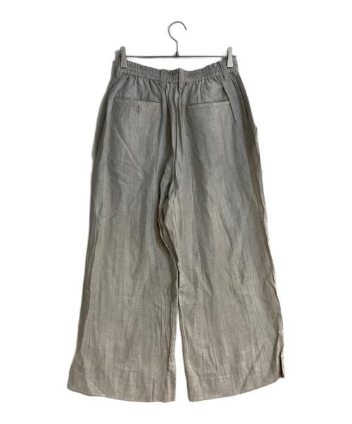 MAISON SPECIAL（メゾンスペシャル）MAISON SPECIAL (メゾンスペシャル) Sheer Linen Two-Tuck Wide Pants ベージュ サイズ:01の古着・服飾アイテム