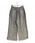 MAISON SPECIAL (メゾンスペシャル) Sheer Linen Two-Tuck Wide Pants ベージュ サイズ:01：8000円