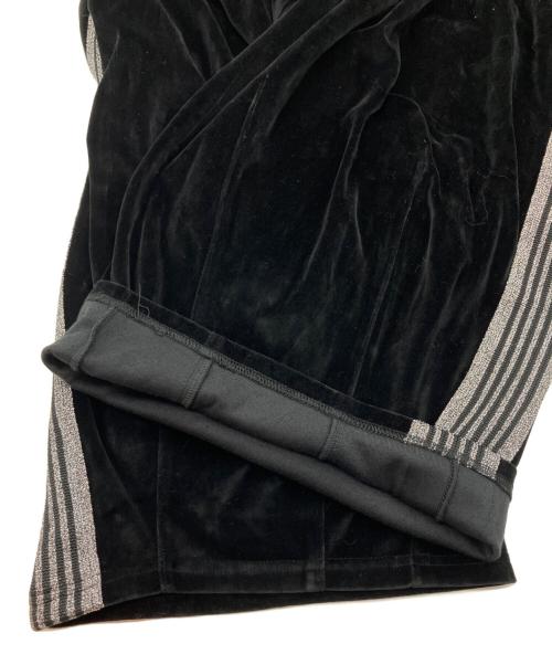 Needles（ニードルズ）Needles (ニードルズ) H.D.TRACK PANT C/PE VELOUR/ヒザデル トラックパンツ コットン/ポリエステル ベロア ブラック サイズ:Mの古着・服飾アイテム