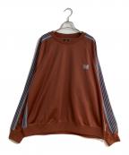 Needlesニードルズ）の古着「Track Crew Neck Shirt/トラッククルーネックシャツ」｜ブラウン