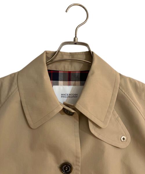 MACKINTOSH PHILOSOPHY（マッキントッシュ フィロソフィー）MACKINTOSH PHILOSOPHY (マッキントッシュ フィロソフィー) WELBURY ショートレングスコート/ウェルベリー ベージュ サイズ:38の古着・服飾アイテム