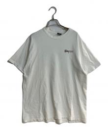 stussy（ステューシー）の古着「ローマの休日プリントtシャツ」｜ホワイト