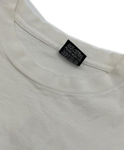 stussy（ステューシー）stussy (ステューシー) ローマの休日プリントtシャツ ホワイト サイズ:Lの古着・服飾アイテム