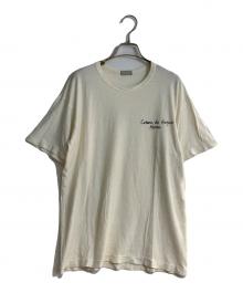 COMME des GARCONS HOMME（コムデギャルソン オム）の古着「ネップTシャツ」｜アイボリー