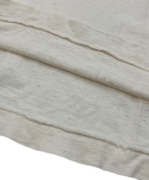 COMME des GARCONS HOMME（コムデギャルソン オム）COMME des GARCONS HOMME (コムデギャルソン オム) ネップTシャツ アイボリー サイズ:Lの古着・服飾アイテム