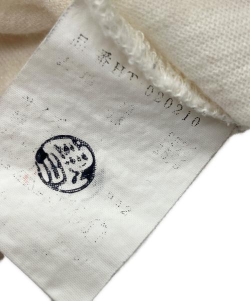 COMME des GARCONS HOMME（コムデギャルソン オム）COMME des GARCONS HOMME (コムデギャルソン オム) ネップTシャツ アイボリー サイズ:Lの古着・服飾アイテム