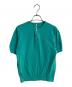 SCYEBASICS（サイベーシックス）の古着「【宮崎桃代別注】ヘンリーネックポロ」｜グリーン
