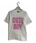 Hysteric Glamour（ヒステリックグラマー）の古着「CUTE BOY T-SHIRT」｜ホワイト