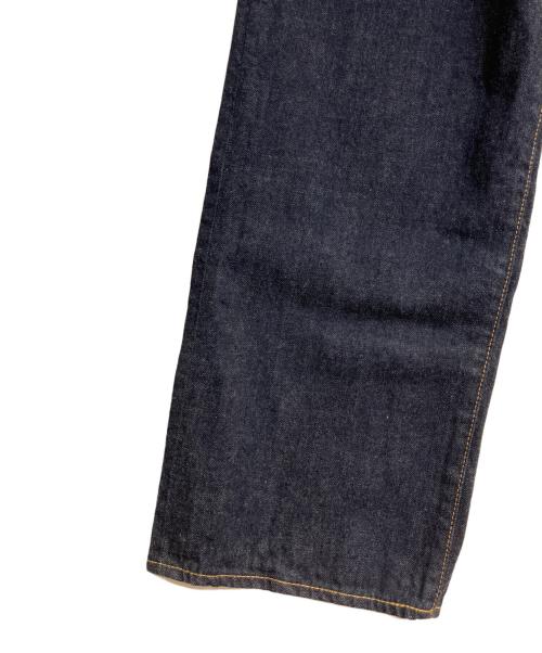 Hysteric Glamour（ヒステリックグラマー）Hysteric Glamour (ヒステリックグラマー) 1タックワイドデニムパンツ ネイビー サイズ:W26 未使用品の古着・服飾アイテム