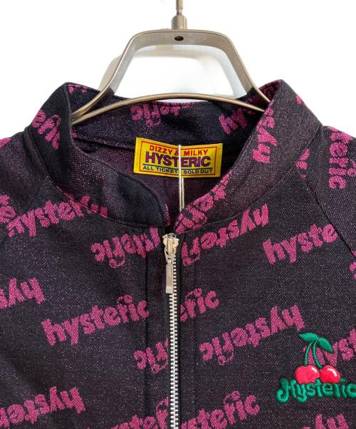 Hysteric Glamour（ヒステリックグラマー）Hysteric Glamour (ヒステリックグラマー) CHEERY刺繍 ジャケット ブラック サイズ:FREE 未使用品の古着・服飾アイテム