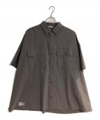 FreshServiceフレッシュサービス）の古着「PERTEX LIGHTWEIGHT S/S SHIRT/パーテックス ライトウェイト ショートスリーブ シャツ」｜ブラック
