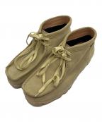 CLARKS ORIGINALSクラークス オリジナルズ）の古着「WALLABEE BT GTX ゴアテックス ワラビーブーツ」｜カーキ