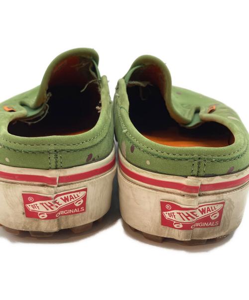 VANS（ヴァンズ）VANS (ヴァンズ) ローカットスニーカー グリーン サイズ:27.5㎝の古着・服飾アイテム
