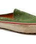 中古・古着 VANS (ヴァンズ) ローカットスニーカー グリーン サイズ:27.5㎝：7000円