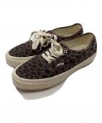 VANSヴァンズ）の古着「ローカットスニーカー」｜ブラウン