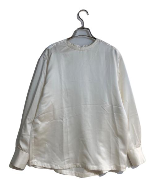 ARTS&SCIENCE（アーツアンドサイエンス）ARTS&SCIENCE (アーツアンドサイエンス) 25AWオールシルクブラウス ホワイト サイズ:1の古着・服飾アイテム