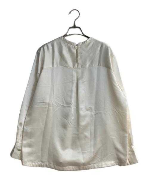 ARTS&SCIENCE（アーツアンドサイエンス）ARTS&SCIENCE (アーツアンドサイエンス) 25AWオールシルクブラウス ホワイト サイズ:1の古着・服飾アイテム