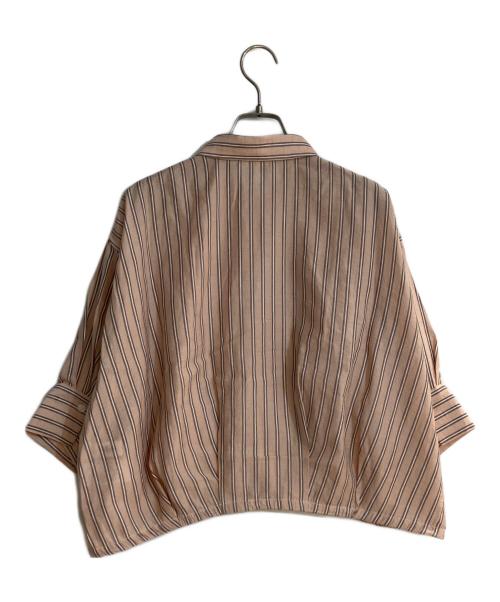 NOLLEY'S（ノーリーズ）NOLLEY'S (ノーリーズ) ウォッシャブルドロストシャツ ピンク サイズ:Mの古着・服飾アイテム