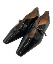 PELLICO（ペリーコ）の古着「DAMA FLAT パテントシューズ」｜ブラック