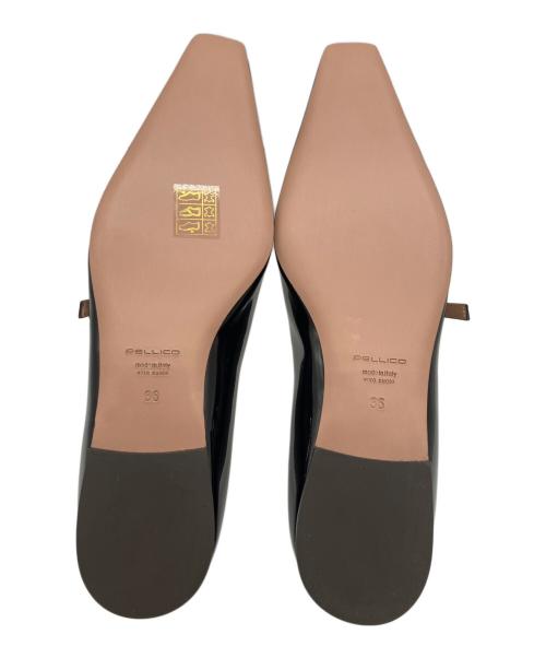 PELLICO（ペリーコ）PELLICO (ペリーコ) DAMA FLAT パテントシューズ ブラック サイズ:36の古着・服飾アイテム
