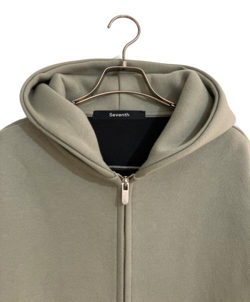 SEVENTH（セブンス）Seventh (セブンス) UTILITYV2ZIPPEDHOODIE/ユーティリティ2ジップフーディ グリーン サイズ:Sの古着・服飾アイテム