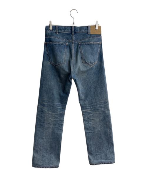 CELINE（セリーヌ）CELINE (セリーヌ) ダメージ加工デニムパンツ インディゴ サイズ:SIZE 71cm (W28)の古着・服飾アイテム