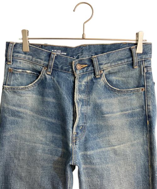 CELINE（セリーヌ）CELINE (セリーヌ) ダメージ加工デニムパンツ インディゴ サイズ:SIZE 71cm (W28)の古着・服飾アイテム