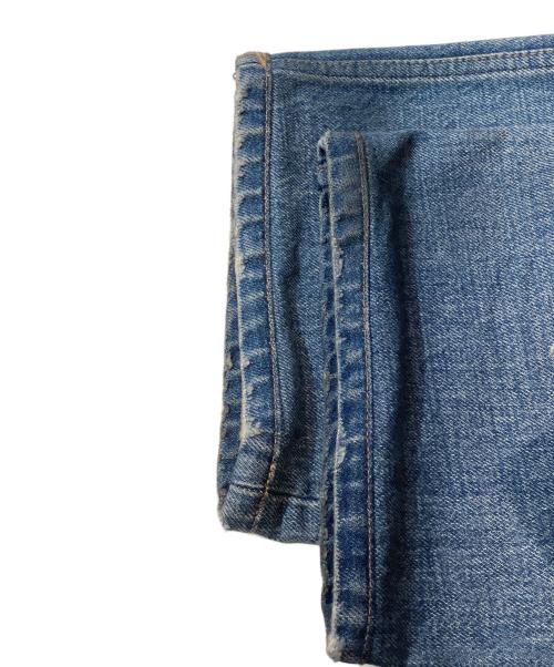 CELINE（セリーヌ）CELINE (セリーヌ) ダメージ加工デニムパンツ インディゴ サイズ:SIZE 71cm (W28)の古着・服飾アイテム