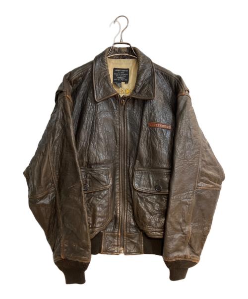AVIREX（アヴィレックス）AVIREX (アヴィレックス) g-1フライトジャケット ブラウン サイズ:Mの古着・服飾アイテム