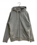stussyステューシー）の古着「TRIBE ジップパーカー」｜グレー