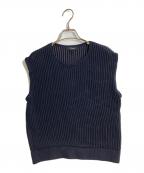 theoryセオリー）の古着「Sheen Cotton Easy/シーン・コットン・イージー」｜ネイビー