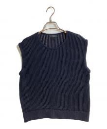 theory（セオリー）の古着「Sheen Cotton Easy/シーン・コットン・イージー」｜ネイビー