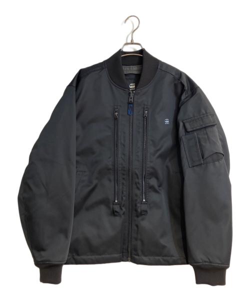 G-STAR RAW（ジースターロゥ）G-STAR RAW (ジースターロゥ) DECK REVERSIBLE BOMBER JACKET ブラック サイズ:Ｌの古着・服飾アイテム