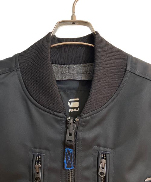 G-STAR RAW（ジースターロゥ）G-STAR RAW (ジースターロゥ) DECK REVERSIBLE BOMBER JACKET ブラック サイズ:Ｌの古着・服飾アイテム
