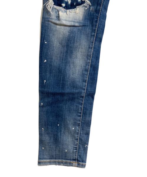 DSQUARED2（ディースクエアード）DSQUARED2 (ディースクエアード) SKATER JEAN/スケータージーン インディゴ サイズ:44の古着・服飾アイテム