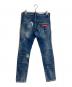 DSQUARED2 (ディースクエアード) SKATER JEAN/スケータージーン インディゴ サイズ:44：12000円