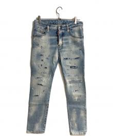 DSQUARED2（ディースクエアード）の古着「SKATER デニムパンツ」｜インディゴ