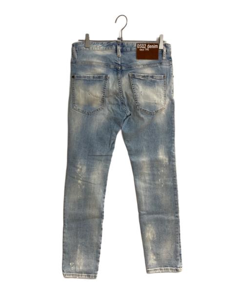 DSQUARED2（ディースクエアード）DSQUARED2 (ディースクエアード) SKATER デニムパンツ インディゴ サイズ:44の古着・服飾アイテム