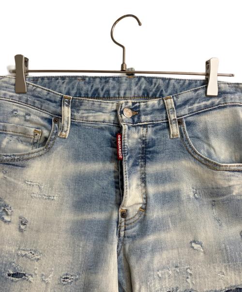 DSQUARED2（ディースクエアード）DSQUARED2 (ディースクエアード) SKATER デニムパンツ インディゴ サイズ:44の古着・服飾アイテム