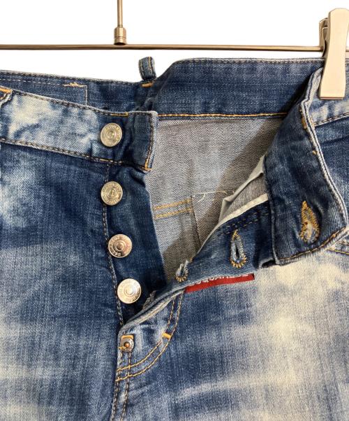 DSQUARED2（ディースクエアード）DSQUARED2 (ディースクエアード) Skater Jean インディゴ サイズ:44の古着・服飾アイテム